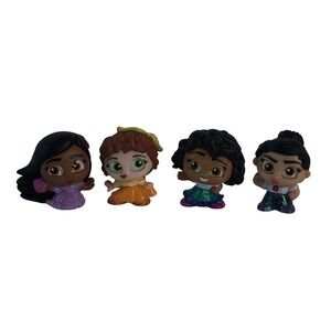 Disney Doorables Encanto Mini 1.5" Figures Lot of 4 Mirabel Isabela Luisa Pepa